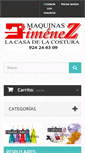Mobile Screenshot of maquinasjimenez.es